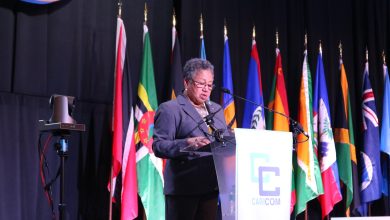 Photo of REMARKS BY DR CARLA N BARNETT SECRETARY GENERAL, CARICOM OPENING CEREMONY THE FORTY-FIFTH REGULAR MEETING OF THE CONFERENCE OF HEADS OF GOVERNMENT OF THE CARIBBEAN COMMUNITY
